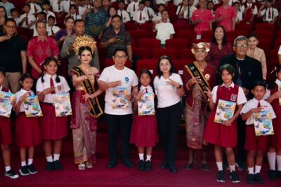 Bupati Badung dan Ketua TP PKK Hadiri Puncak Perayaan HAN Kabupaten Badung Tahun 2026