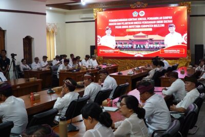 Bupati Sutjidra Lantik Direksi Perumda Pasar Arga Nayottama, Tekankan Integritas, Kinerja, dan Target yang Semakin Meningkat
