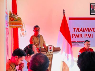 Wabup Buleleng Buka Pelatihan TOF PMR, Perkuat Relawan PMI sebagai Garda Terdepan Pelayanan Kemanusiaan