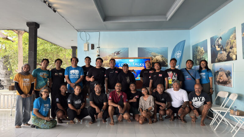 SheShells dan Biorock Indonesia Ajak Diver Pemuteran Peduli Terumbu Karang Lewat Coral Talks 2026