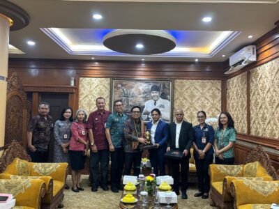 Wawali Denpasar Arya Wibawa Terima Kunjungan Atase Perdagangan dan Perindustrian Konjen Timor Leste