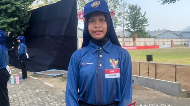 Ismi Ulfaida, siswi Sekolah Rakyat pertama di barisan Paskibraka