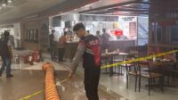 1001543108 Polisi selidiki penyebab kebakaran tenant di Bandara Ngurah Rai