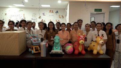 Dwp Badung Kunjungi Pasien Anak Di Rs Mangusada, Berbagi Ceria Di Hari Anak Nasional