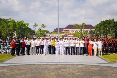 Gelar Pasukan Calon Paskibraka dan Paskibra Se-kabupaten Badung