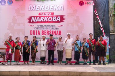 Merdeka Tanpa Narkoba, Pagelaran Seni dan Pengukuhan Duta Bersinar Kecamatan Kuta Utara