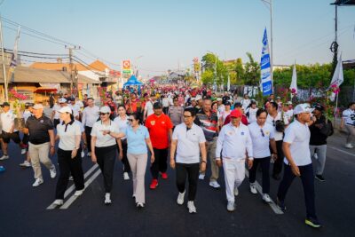 Uji Coba Badung First Car Free Day Perdana di Kerobokan