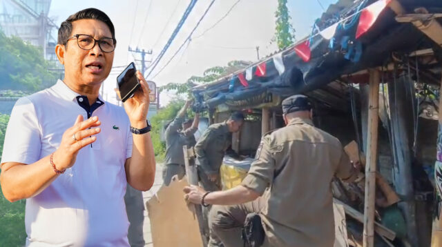 Tindak Lanjuti Arahan Bupati Saat CFD, Satpol PP Badung Bongkar Bangunan Liar di Kerobokan