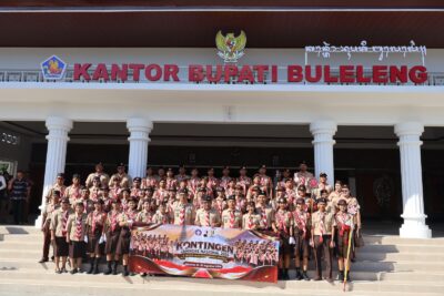 31 Pramuka Garuda Jadi Kekuatan Kontingen Buleleng Menuju Jamnas XII