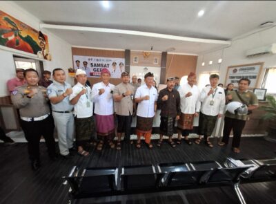 Kini Warga Gerokgak Bisa Nyamsat di Kantor Camat