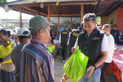 Bupati dan Wabup Buleleng Ikuti Bhakti Sosial Adhyaksa Panji Sakti Motor Club