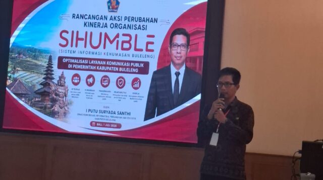 "SIHUMBLE", Dukung Optimalisasi Komunikasi Publik dan Pelayanan Informasi Pemkab Buleleng