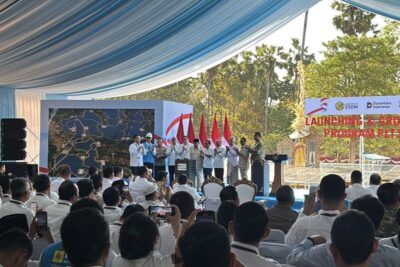Prabowo luncurkan program PLTS 100 GWp di Bali