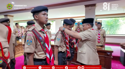 Lepas Peserta Jambore Nasional 2026, Gus Bem: Banggalah Jadi Warga Gianyar
