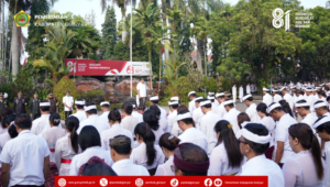 Pemkab Gianyar Gelar Upacara Peringatan Hari Jadi ke-68 Provinsi Bali