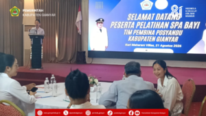 TP Posyandu Gianyar Gelar Pelatihan SPA Bayi bagi Kader Posyandu dan KKM Desa