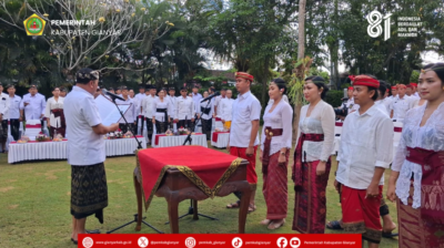 175 Pejabat Dilantik, Bupati Gianyar Tekankan Disiplin dan Integritas