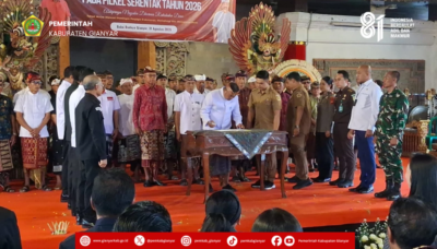 Deklarasi Damai Calon Perbekel, Wujudkan Pilkel yang Aman dan Demokratis