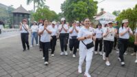 TP PKK Badung Rutinkan Jalan Sehat dan Cek Kesehatan Gratis Tiap Pekan
