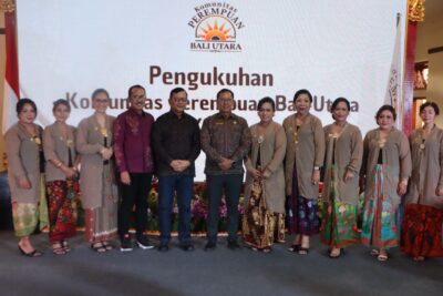 Bupati Buleleng Hadiri Pengukuhan Pengurus Komunitas Perempuan Bali Utara