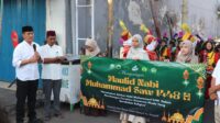 Wabup Supriatna Lepas Peserta Pawai Kirab Maulid Nabi di Masjid Ar-Rasyid