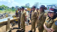Bupati Buleleng dan Wabup Buleleng Tinjau Progres Jembatan Menuju Integrated Farming Banyuasri
