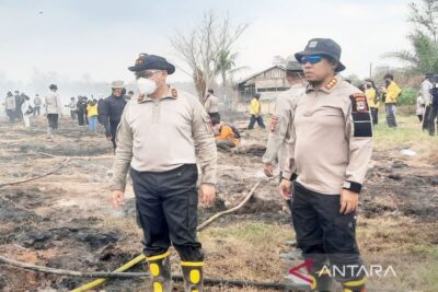 Polisi tetapkan tujuh tersangka pembakar lahan di Kalsel