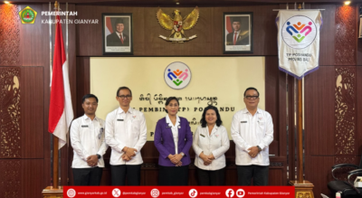 TP Posyandu Gianyar Ikuti Presentasi dan Wawancara Lomba TP Posyandu Provinsi Bali 2026