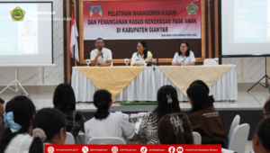 DP3AP2KB Gianyar Perkuat Pencegahan dan Penanganan Kekerasan Terhadap Anak