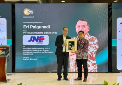 Eri Palgunadi Raih Penghargaan Best Chief Marketing Officer (CMO) Award 2026