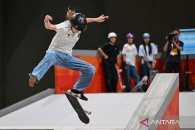 Mimpi sang ibu terwujud, Malana tuntas lakukan kickflip terbaiknya
