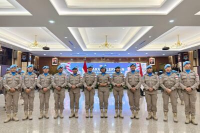 Sebanyak 12 personel Polda Sulut ikuti misi perdamaian PBB