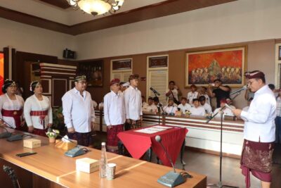 Pengambilan Sumpah 7 ASN Baru di Buleleng