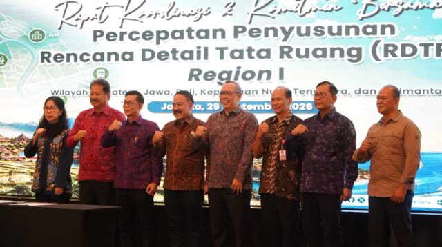 Ikuti Rakor Percepatan Penyusunan RDTR, Bupati Sutjidra Dorong Kepastian Tata Ruang dan Investasi