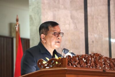 Bupati Buleleng Hadiri Paripurna Penyampaian Dua Ranperda Strategis