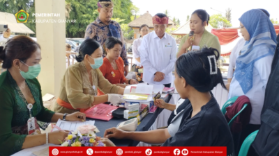 Wamenkes RI Kunjungi Gianyar, Pantau Pelaksanaan Posyandu dan Pelayanan UPTD Puskesmas Ubud II