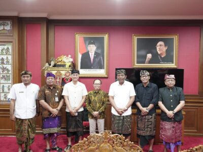 Ketua DPRD Badung Anom Gumanti Bertemu Dirjen Bimas Hindu Kementrian Agama RI